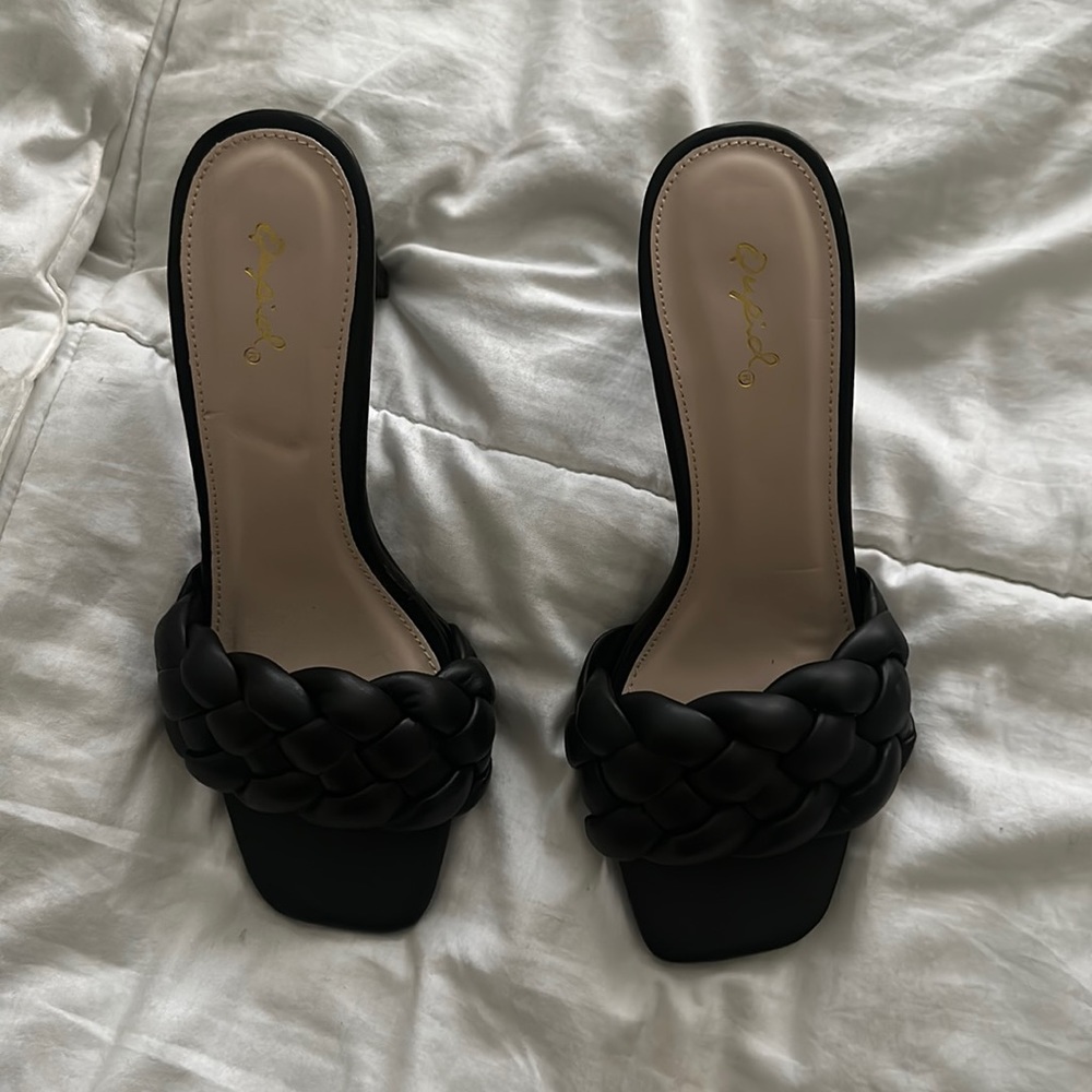 Black heels